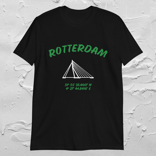 Rotterdam Erasmusbrug 🟢⚪️🟢 T-shirt