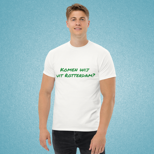 Komen wij uit Rotterdam? 🟢⚪️🟢 T-shirt