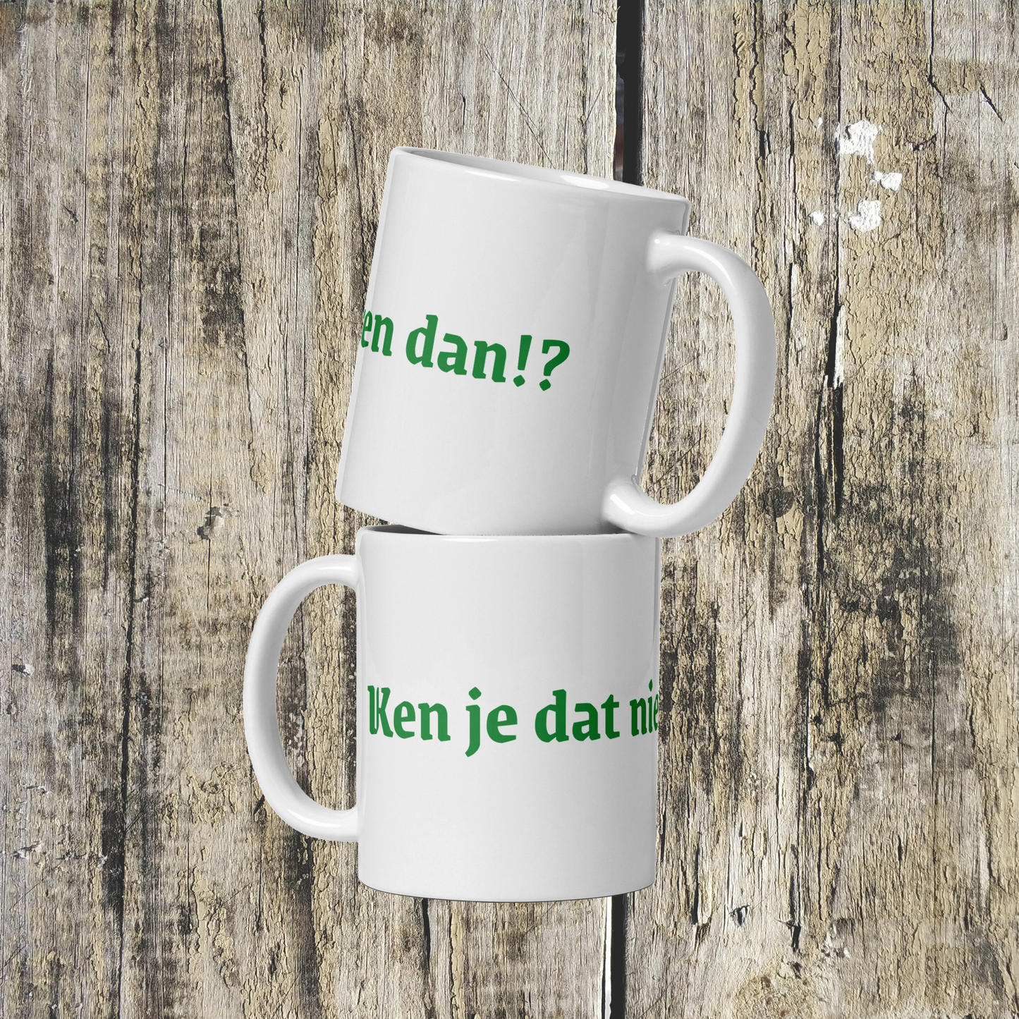 Koffiemok Ken je dat niet horen dan!?