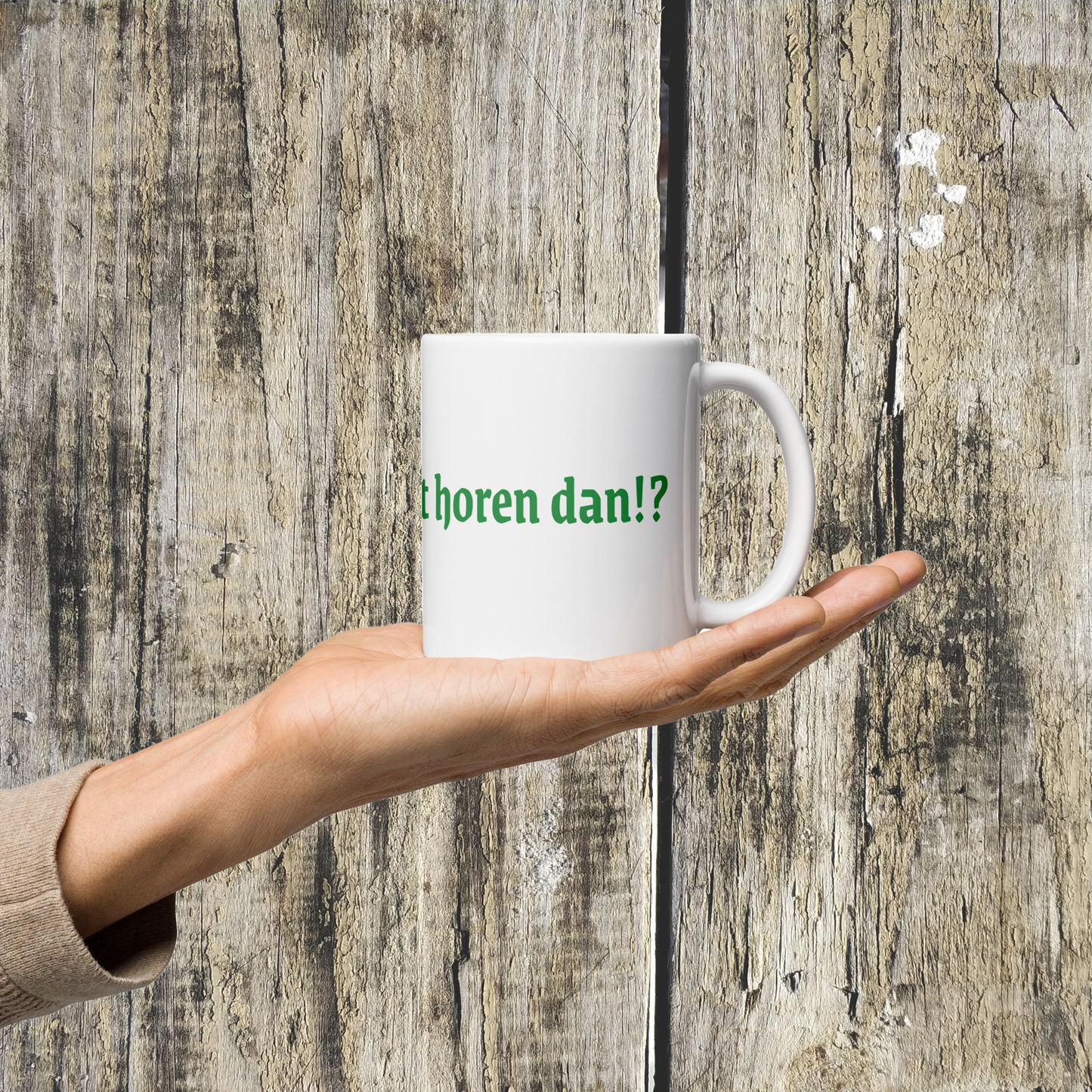 Koffiemok Ken je dat niet horen dan!?