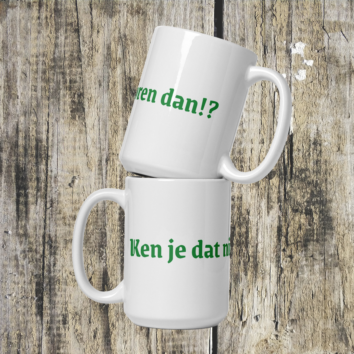 Koffiemok Ken je dat niet horen dan!?