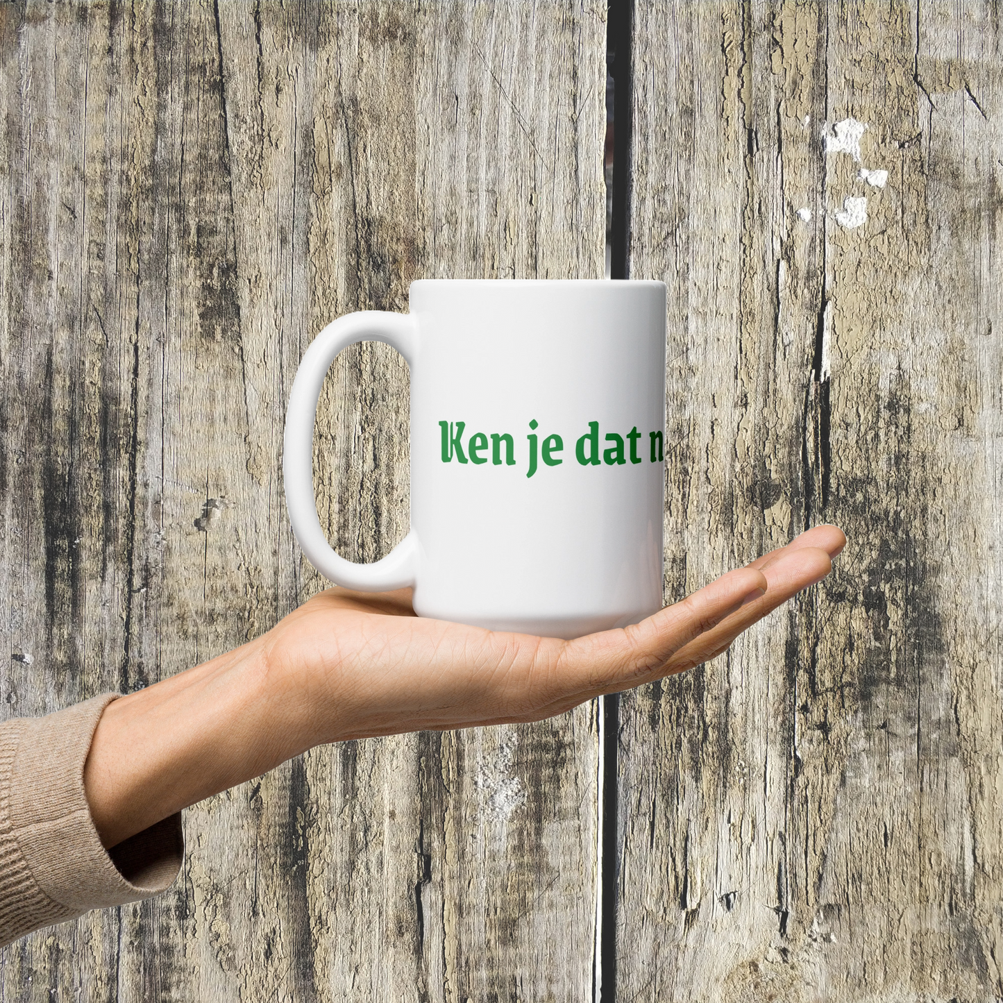 Koffiemok Ken je dat niet horen dan!?
