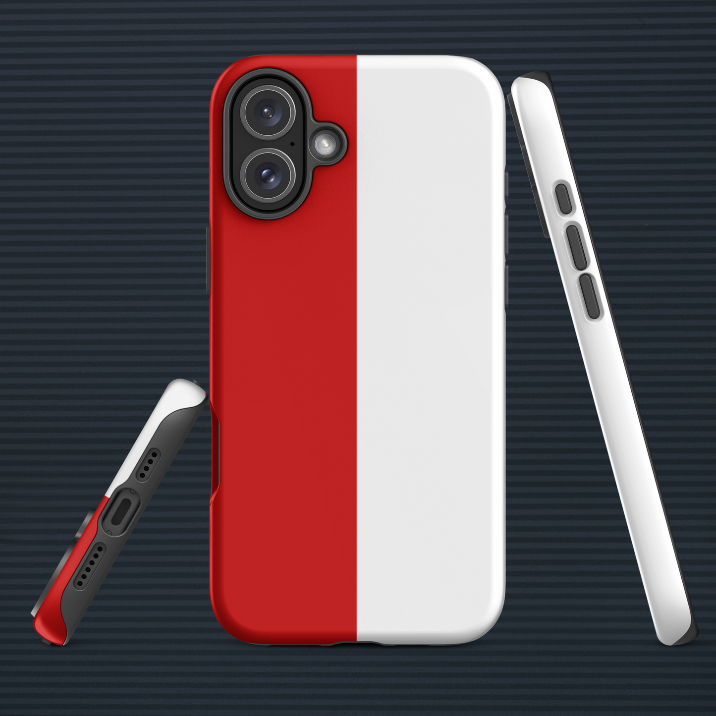 iPhone® 16 Telefoonhoes 🔴⚪️