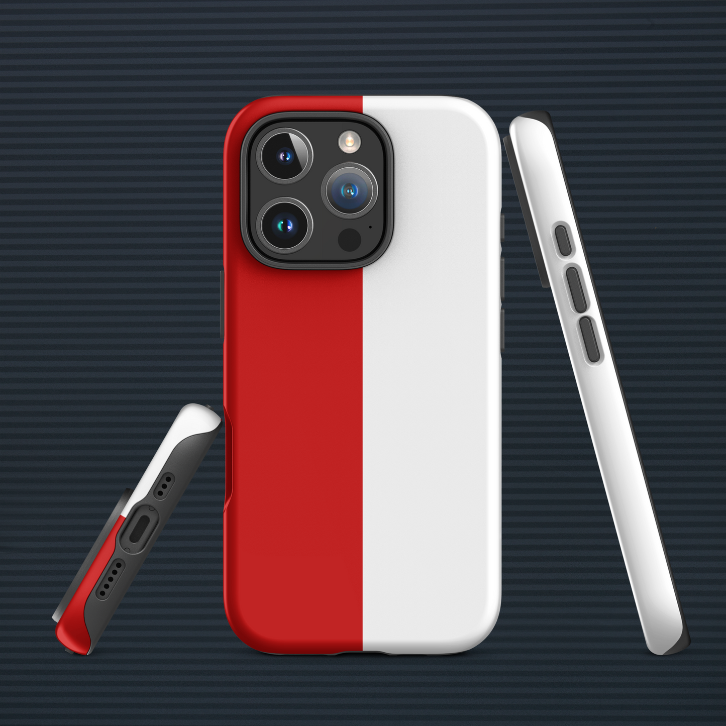 iPhone® 16 Telefoonhoes 🔴⚪️