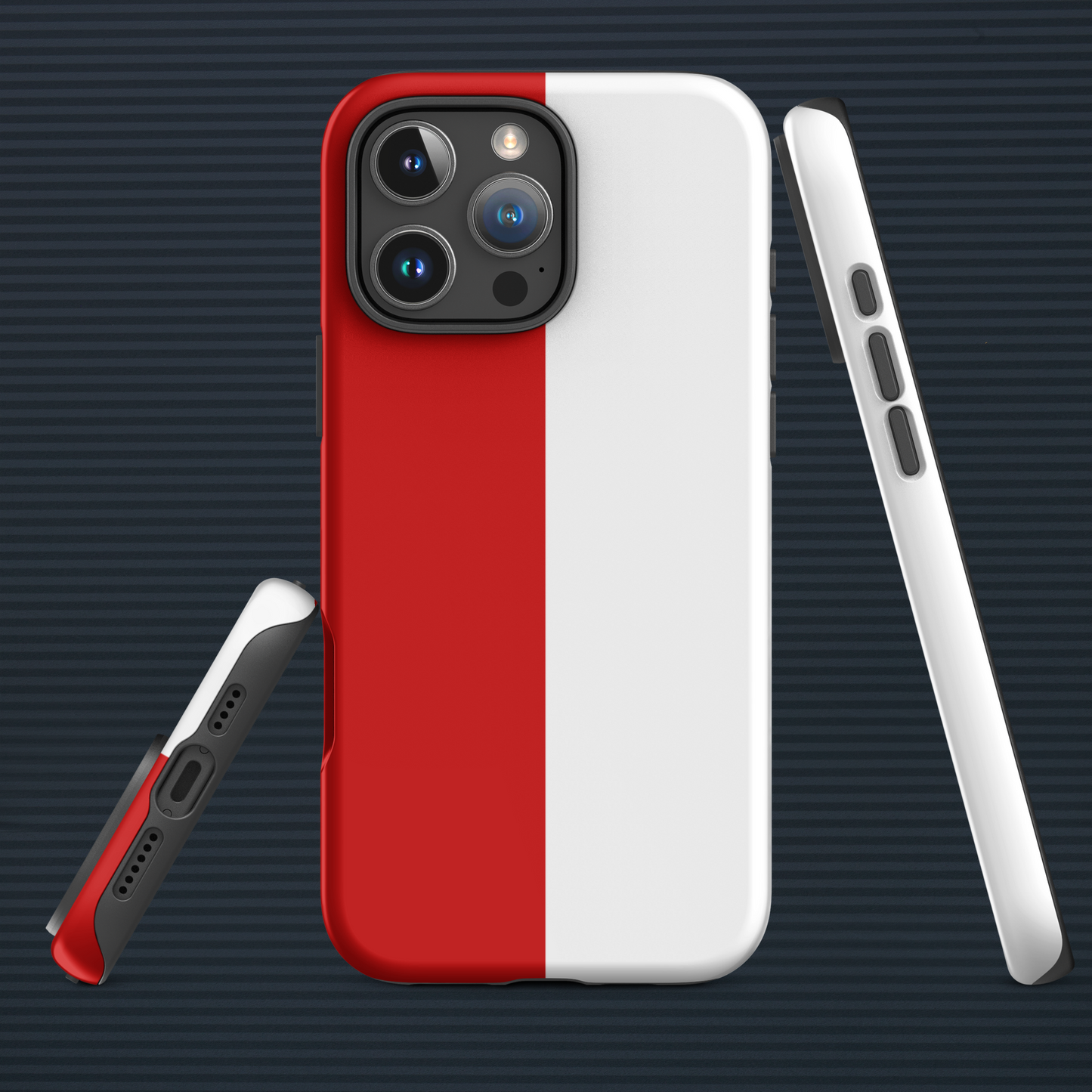 iPhone® 16 Telefoonhoes 🔴⚪️