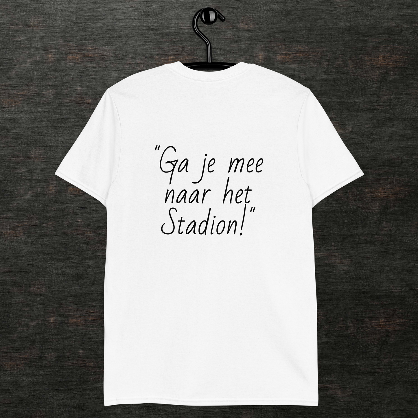 "Ga je mee naar het stadion" 🏟️ Unisex T-shirt