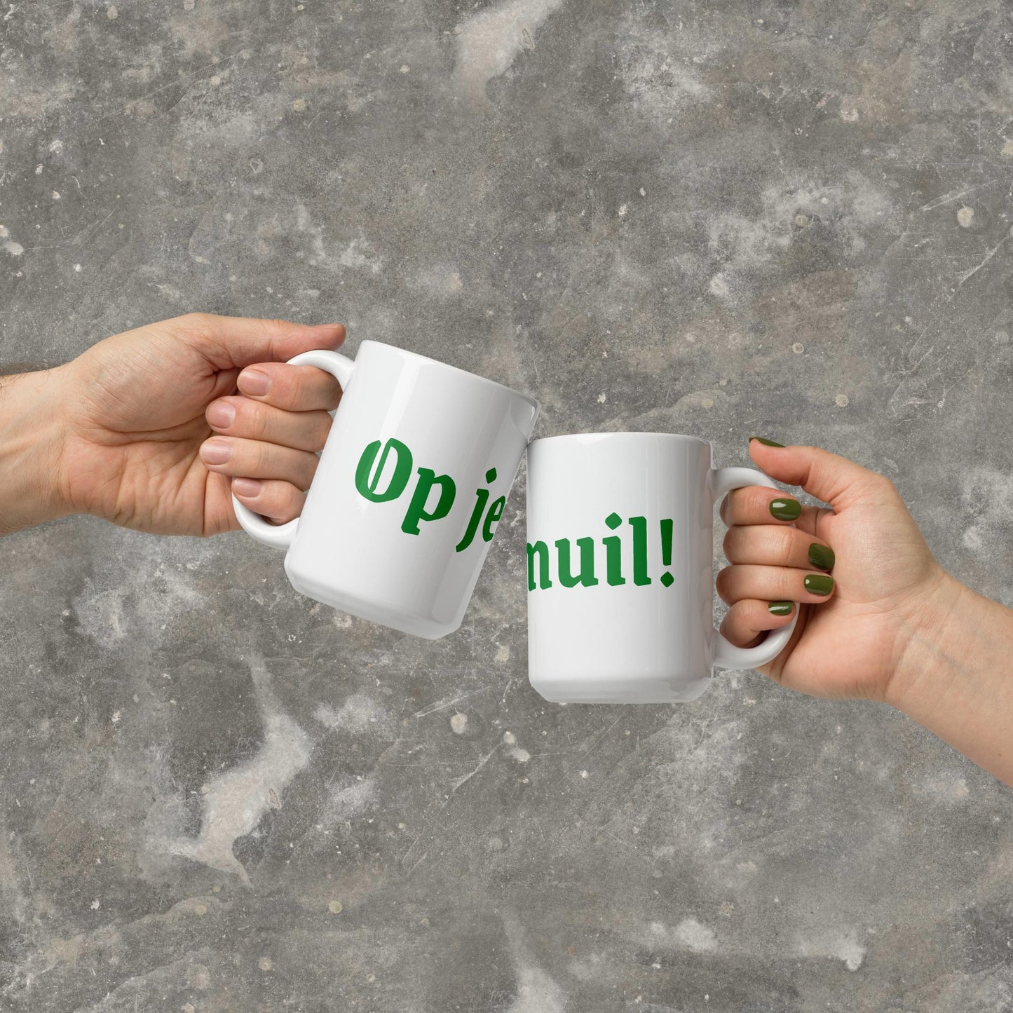 Op je muil! Koffiemok