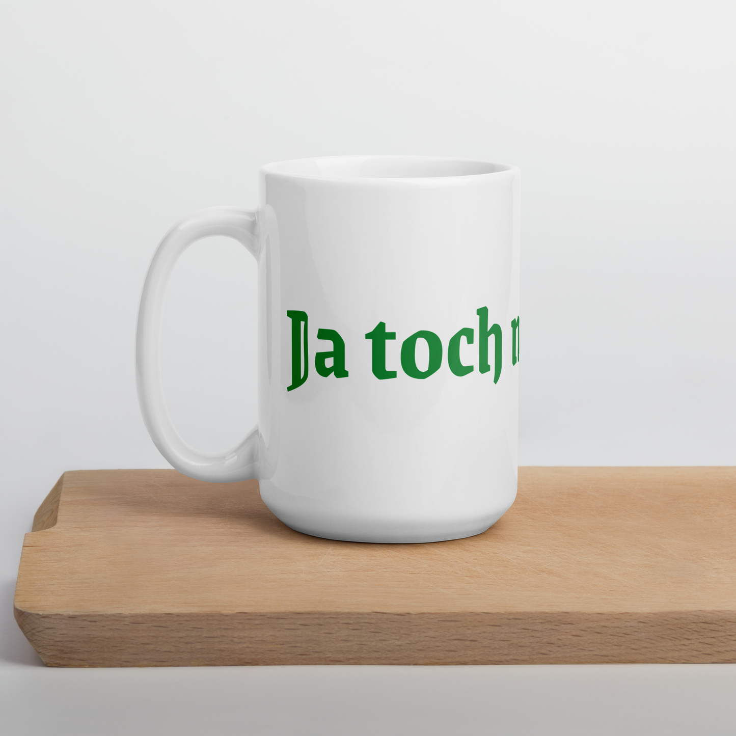 Koffiemok Ja toch niet dan!?