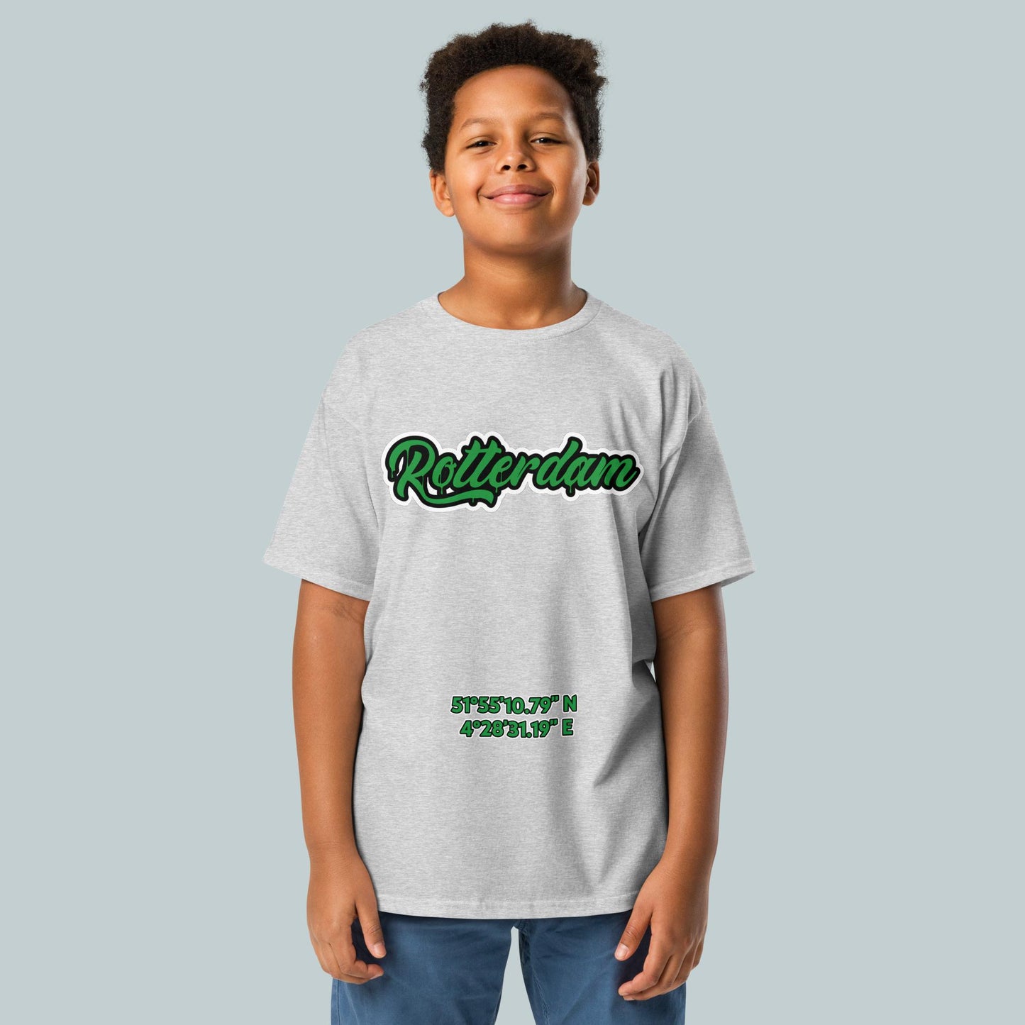 Rotterdam 🟢⚪️🟢 Jeugd T-Shirt
