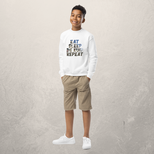 Eat Sleep De Kuip 🏟️ Repeat Jeugd Sweater