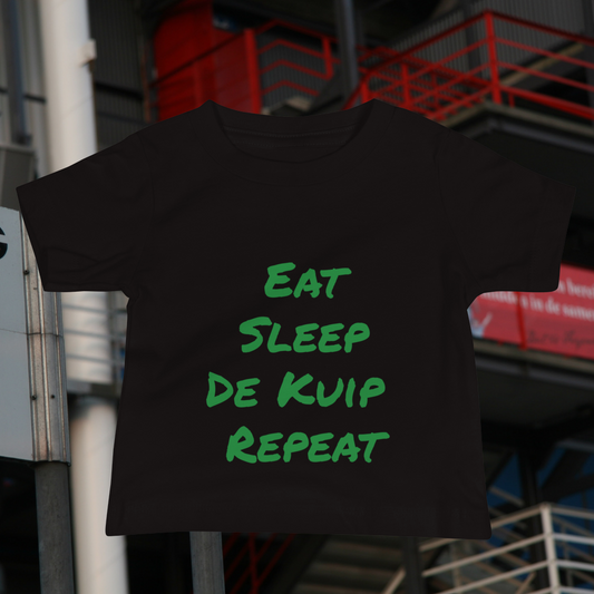 Eat Sleep De Kuip 🏟️ Repeat baby T-shirt