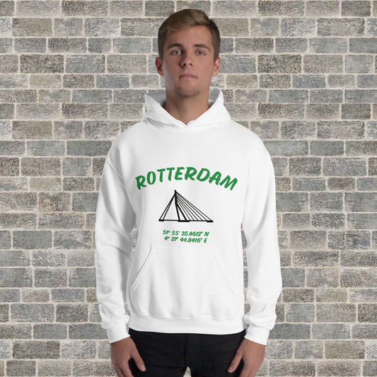 Rotterdam Erasmusbrug Unisex Hoodie