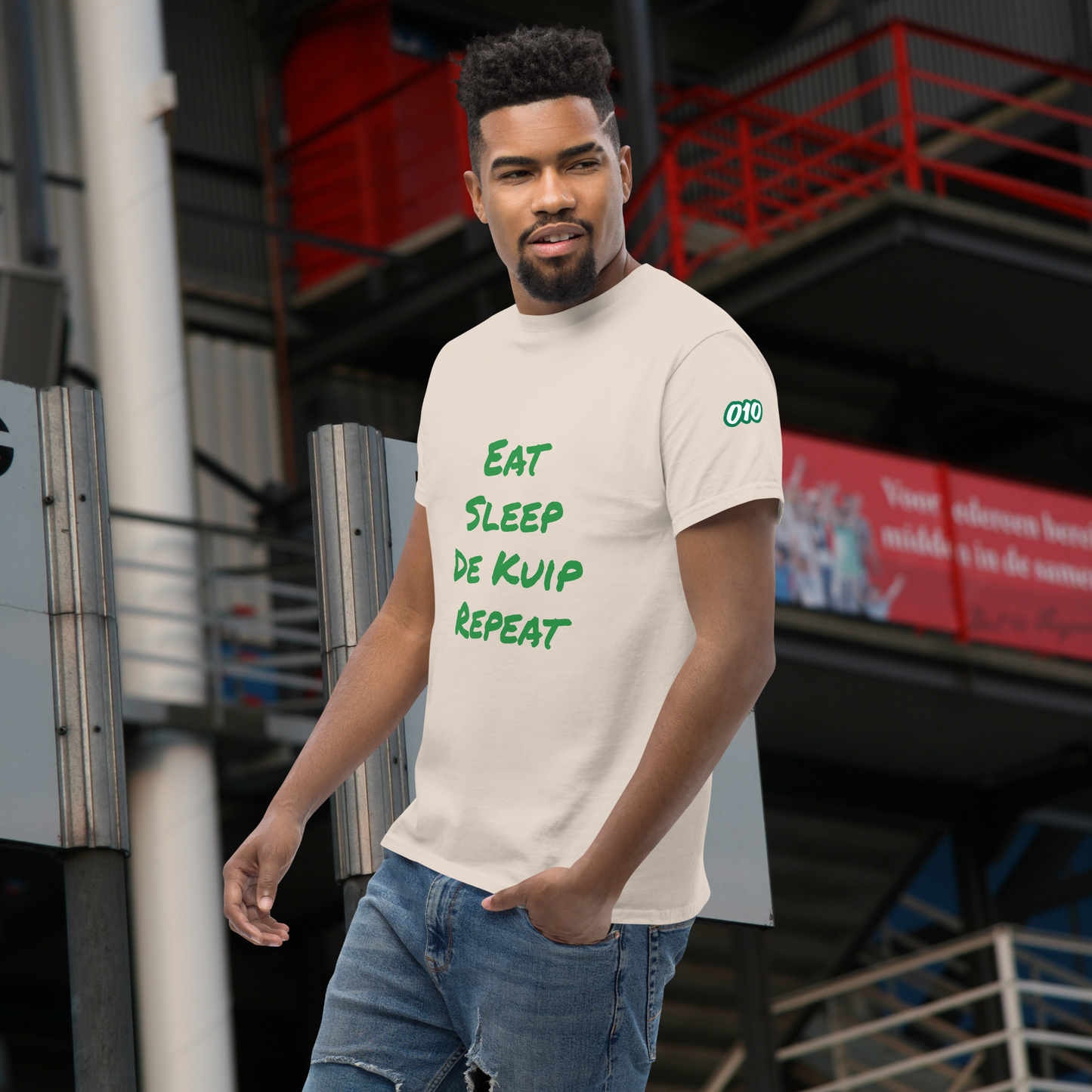 Eat Sleep De Kuip Repeat T-shirt