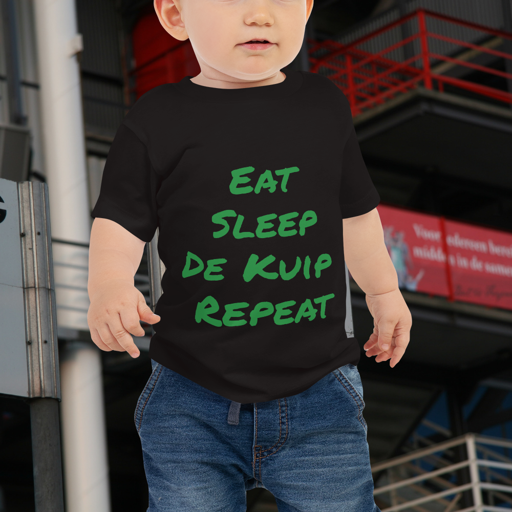 Eat Sleep De Kuip 🏟️ Repeat baby T-shirt