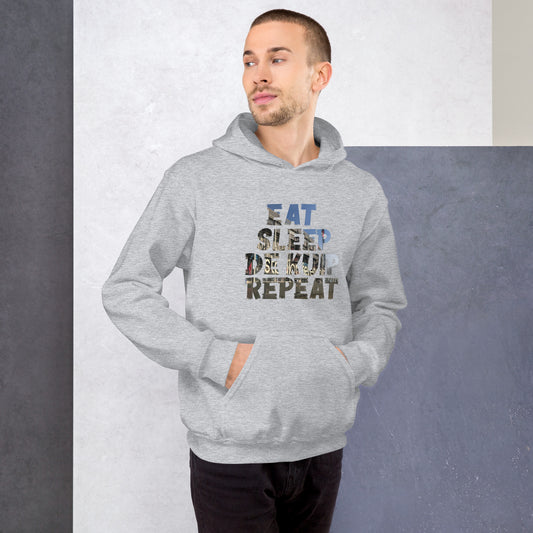 Eat Sleep De Kuip 🏟️ Repeat Unisex Hoodie